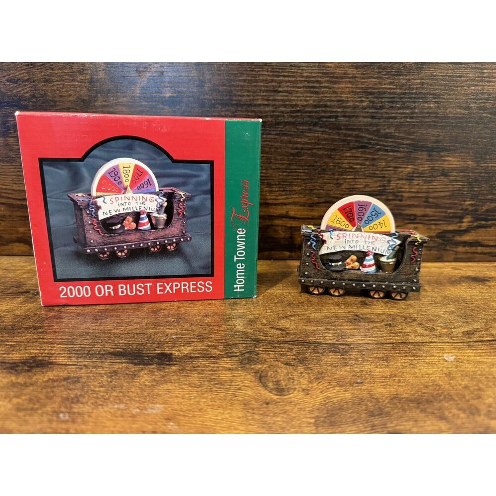 2000 JC Penney Home Towne Express with Original Box - 2000 Or Bust Express